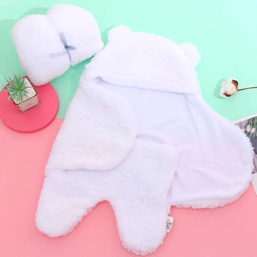 Sherpa Baby Swaddle Blankets